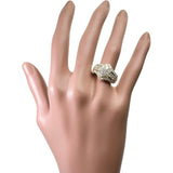 13号 ダイヤモンド 計2.01ct リング・指輪 K18ゴールド 18金 9.7g レディース 【中古】【真子質店】【NN】 【IKxMo】