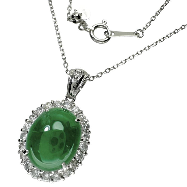 ヒスイ 4.36ct ダイヤモンド 計0.43ct ネックレス Pt850プラチナ/Pt900プラチナ 5.6g 45cm レディース
【中古】【真子質店】【NN】




【IIxx】