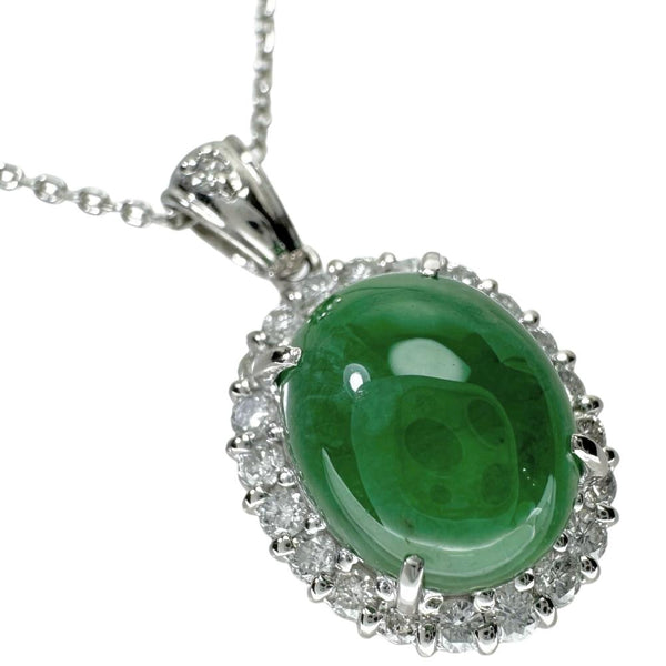 ヒスイ 4.36ct ダイヤモンド 計0.43ct ネックレス Pt850プラチナ/Pt900プラチナ 5.6g 45cm レディース
【中古】【真子質店】【NN】




【IIxx】