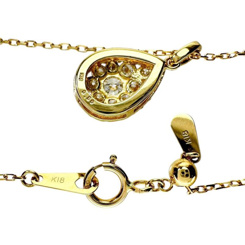 ダイヤモンド 計0.50ct ネックレス K18ゴールド 18金 2.3g 46cm レディース
【中古】【真子質店】【NN】




【DDx】