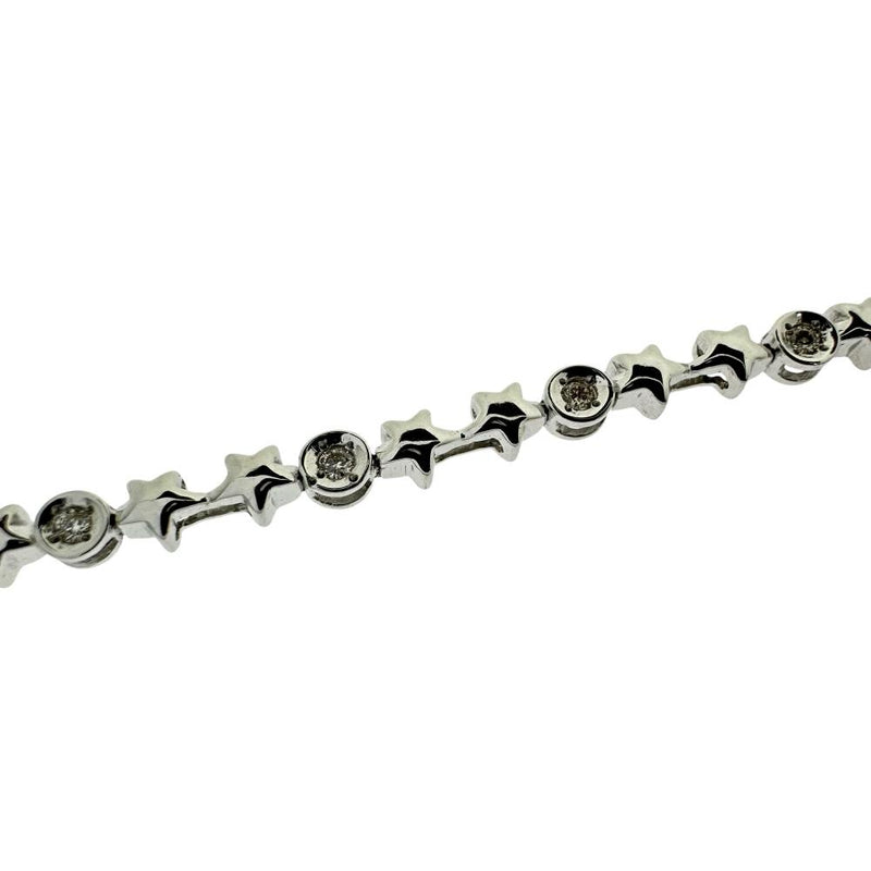 ダイヤモンド 計0.12ct ブレスレット K18WGホワイトゴールド 18金 5.2g 18.5cm レディース
【中古】【真子質店】【NN】




【MoMiMa】