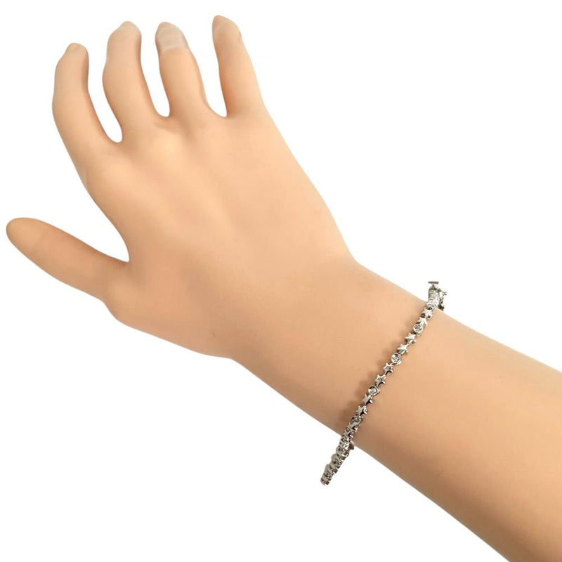 ダイヤモンド 計0.12ct ブレスレット K18WGホワイトゴールド 18金 5.2g 18.5cm レディース
【中古】【真子質店】【NN】




【MoMiMa】