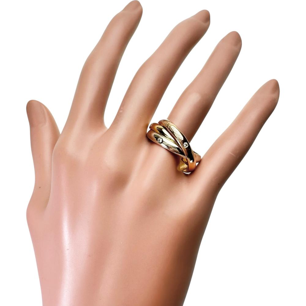 22号【CARTIER/カルティエ】 ダイヤモンド リング・指輪 トリニティ 3