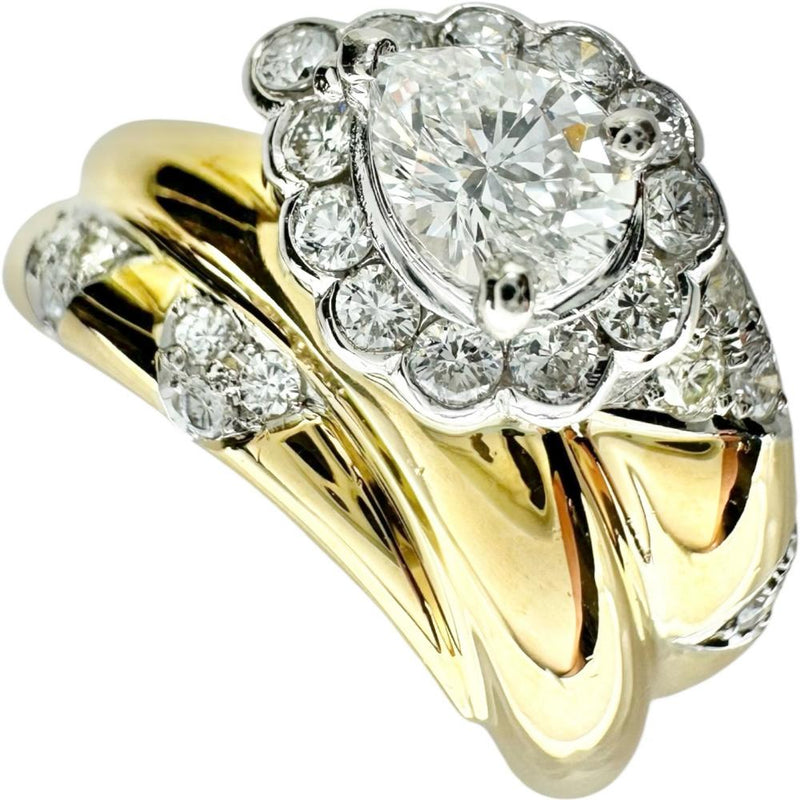 12号 ダイヤモンド 0.33ct その他ダイヤモンド 0.31ct リング・指輪 K18ゴールド 18金/Pt900プラチナ 6.0g レディース
【中古】【真子質店】【NN】




【IxTMa】