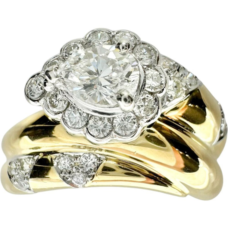 12号 ダイヤモンド 0.33ct その他ダイヤモンド 0.31ct リング・指輪 K18ゴールド 18金/Pt900プラチナ 6.0g レディース
【中古】【真子質店】【NN】




【IxTMa】