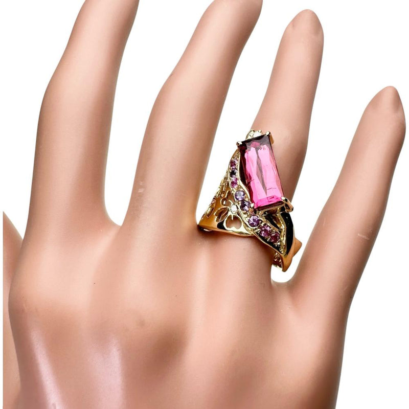 15.5号 ピンクトルマリン 9.28ct サファイア 0.09ct ダイヤモンド リング・指輪 K18ゴールド 18金 10.7g レディース
【中古】【真子質店】【NN】




【ITTI】