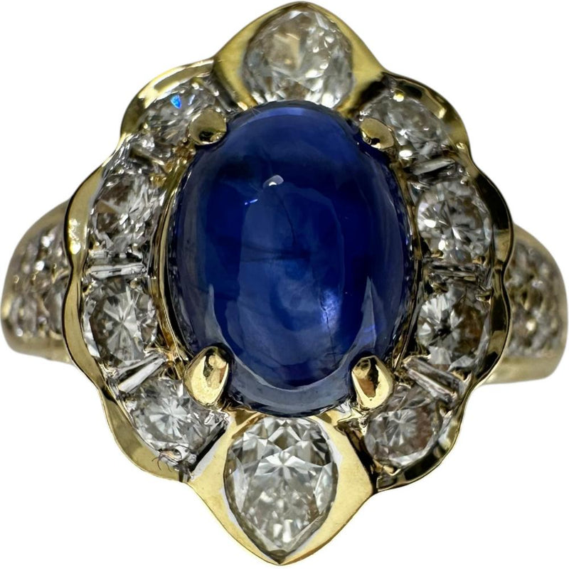 15.5号 カボションサファイア 2.06ct ダイヤモンド 1.00ct リング・指輪 K18ゴールド 18金 6.9g レディース
【中古】【真子質店】【NN】




【SMox】