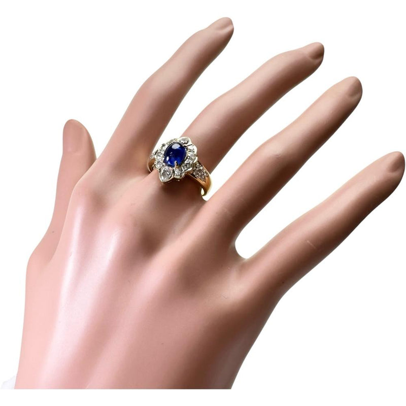 15.5号 カボションサファイア 2.06ct ダイヤモンド 1.00ct リング・指輪 K18ゴールド 18金 6.9g レディース
【中古】【真子質店】【NN】




【SMox】