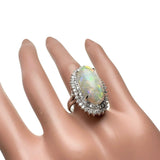 12号 オパール 6.54ct ダイヤモンド 計1.14ct リング・指輪 Pt900プラチナ 14.5g レディース
【中古】【真子質店】【NN】




【SSx】