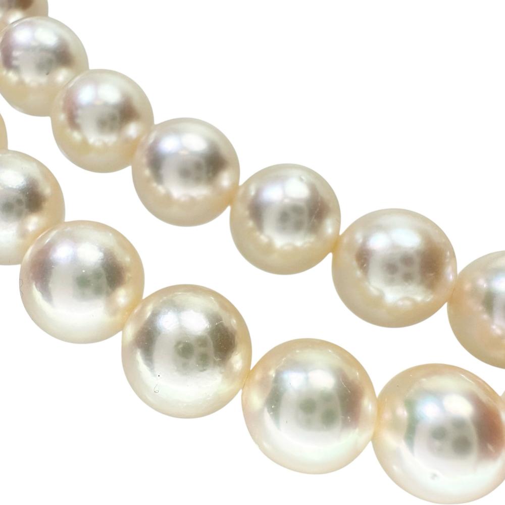 TASAKI/タサキ】 アコヤ真珠 7.5～8.0mm ネックレス シルバー 35.8g