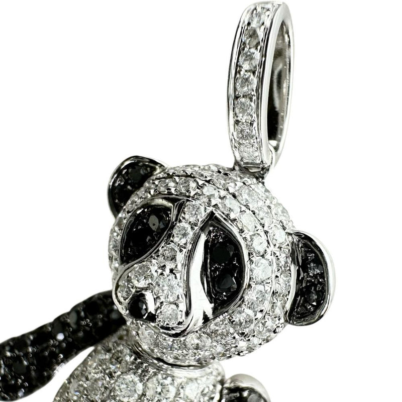 パンダ  ブラックダイヤモンド/ダイヤモンド 4.25ct ペンダントトップ K18WGホワイトゴールド 18金 12.2g レディース
【中古】【真子質店】【NN】




【TTMox】