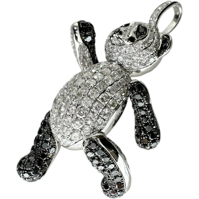 パンダ  ブラックダイヤモンド/ダイヤモンド 4.25ct ペンダントトップ K18WGホワイトゴールド 18金 12.2g レディース
【中古】【真子質店】【NN】




【TTMox】