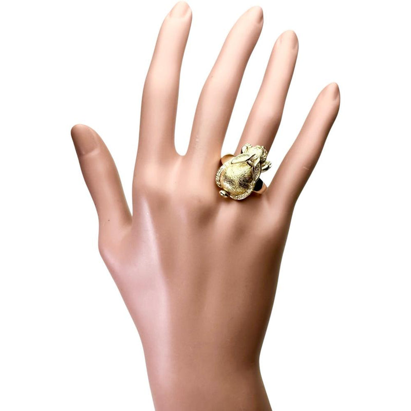 19号 ウサギinウサギ ダイヤモンド 0.12ct リング・指輪 K18ゴールド 18金 11.0g レディース
【中古】【真子質店】【NN】




【IDMox】