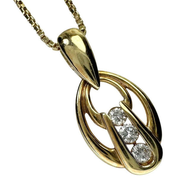 ダイヤモンド 計0.15ct ネックレス K18ゴールド 18金 4.6g 40cm レディース
【中古】【真子質店】【NN】




【DMix】