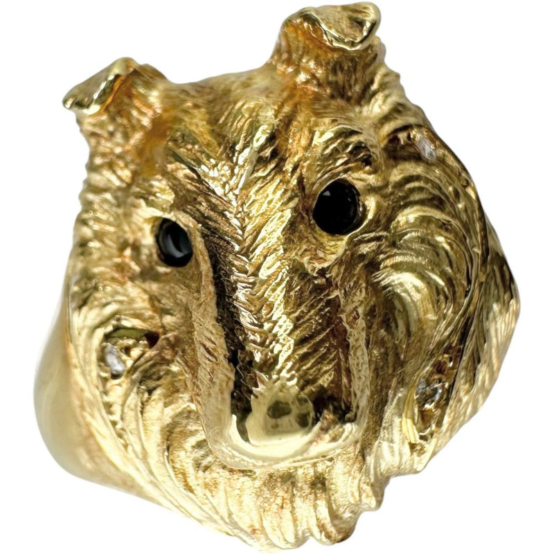 12号 犬モチーフ ダイヤモンド リング・指輪 K18ゴールド 18金 6.0g レディース
【中古】【真子質店】【NN】




【YTx】
