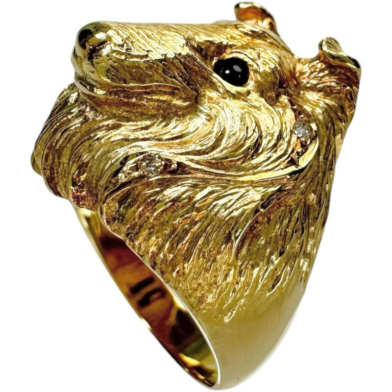 12号 犬モチーフ ダイヤモンド リング・指輪 K18ゴールド 18金 6.0g レディース
【中古】【真子質店】【NN】




【YTx】