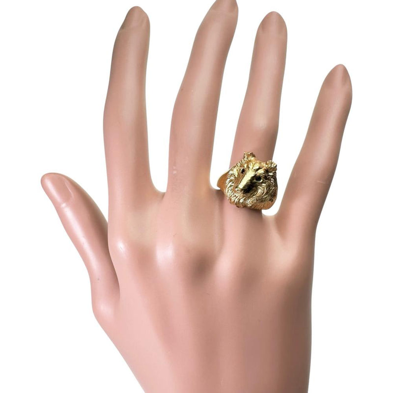 12号 犬モチーフ ダイヤモンド リング・指輪 K18ゴールド 18金 6.0g レディース
【中古】【真子質店】【NN】




【YTx】