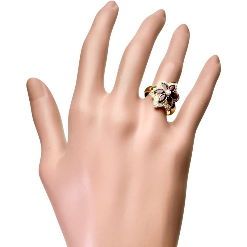 12号 フラワーモチーフ ルビー 1.33ct ダイヤモンド 0.47ct リング・指輪 K18ゴールド 18金 7.0g レディース
【中古】【真子質店】【NN】




【IxMaD】
