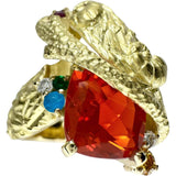 14号 ファイヤーオパール 2.15ct ダイヤモンド/エメラルド/アパタイト/ルビー リング・指輪 K18ゴールド 18金 11.0g レディース
【中古】【真子質店】【NN】




【IDMax】