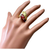 14号 ファイヤーオパール 2.15ct ダイヤモンド/エメラルド/アパタイト/ルビー リング・指輪 K18ゴールド 18金 11.0g レディース
【中古】【真子質店】【NN】




【IDMax】