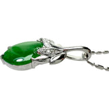 ヒスイ 1.053ct ダイヤモンド 0.06ct ネックレス K18ゴールド 18金/K18WGホワイトゴールド 18金 7.7g 42cm レディース
【中古】【真子質店】【NN】




【MiYS】
