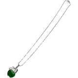 ヒスイ 1.053ct ダイヤモンド 0.06ct ネックレス K18ゴールド 18金/K18WGホワイトゴールド 18金 7.7g 42cm レディース
【中古】【真子質店】【NN】




【MiYS】