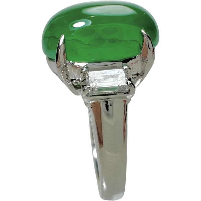8号 ヒスイ(翡翠) 7.65ct ダイヤモンド 0.46ct リング・指輪 Pt900プラチナ 8.4g レディース
【中古】【真子質店】【NN】




【MaxMix】