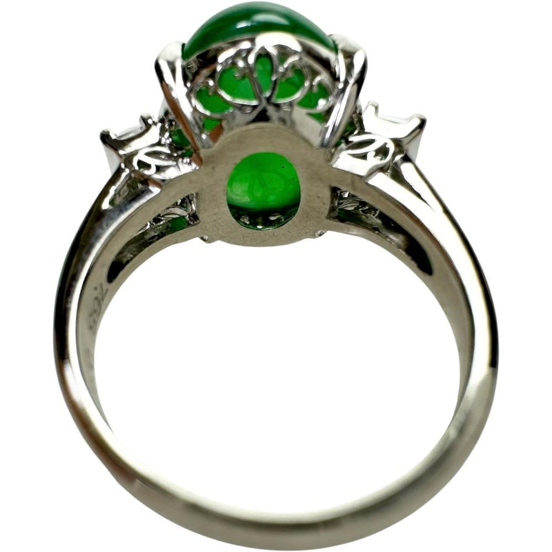 8号 ヒスイ(翡翠) 7.65ct ダイヤモンド 0.46ct リング・指輪 Pt900プラチナ 8.4g レディース
【中古】【真子質店】【NN】




【MaxMix】
