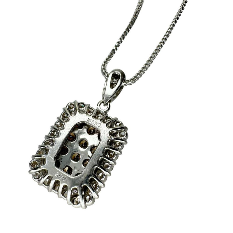 ダイヤモンド（ブラウン含む） 2.00ct ネックレス K18WGホワイトゴールド 18金 9.9g 45cm レディース
【中古】【真子質店】【NN】




【IMoDx】