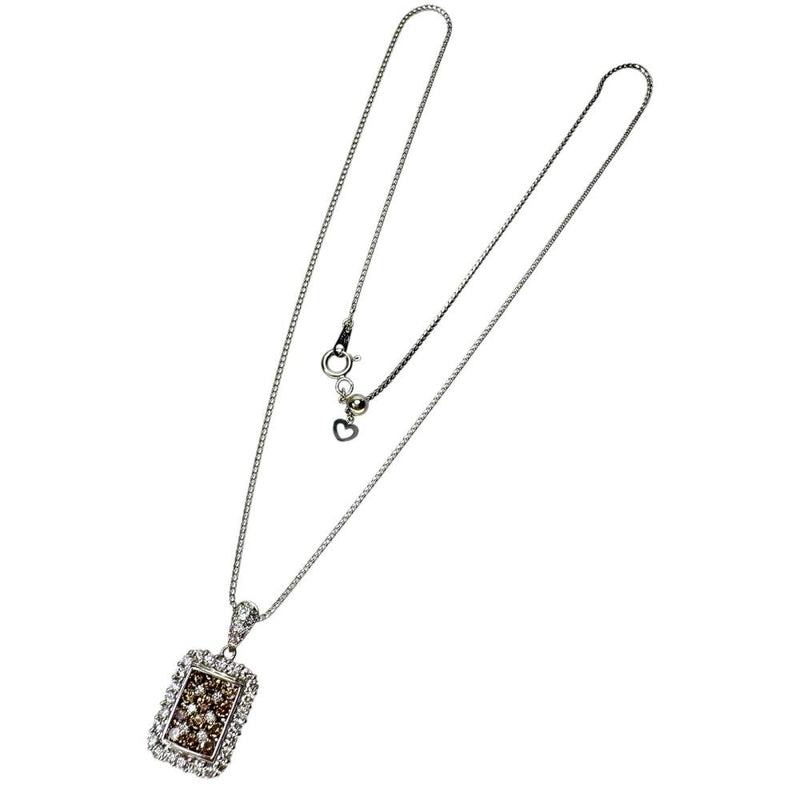 ダイヤモンド（ブラウン含む） 2.00ct ネックレス K18WGホワイトゴールド 18金 9.9g 45cm レディース
【中古】【真子質店】【NN】




【IMoDx】