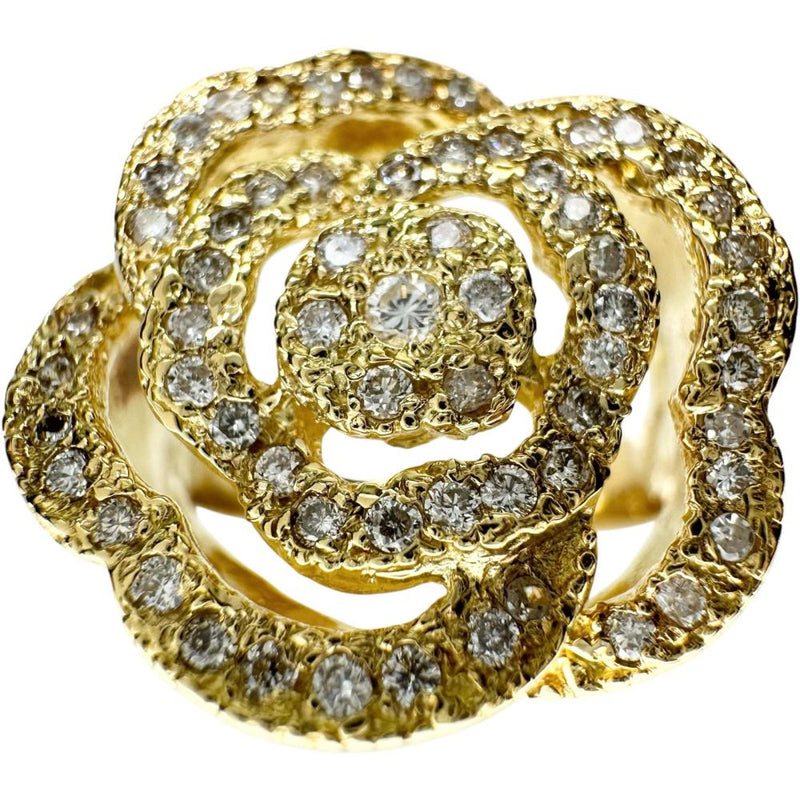 13号 フラワーデザイン　バラモチーフ ダイヤモンド 0.50ct リング・指輪 K18ゴールド 18金 7.6g レディース
【中古】【真子質店】【NN】




【SMaMo】