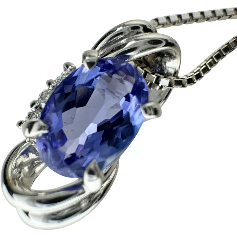 タンザナイト 0.68ct ダイヤモンド 0.03ct ネックレス K18WGホワイトゴールド 18金 3.0g 40cm レディース
【中古】【真子質店】【NN】




【MaMax】