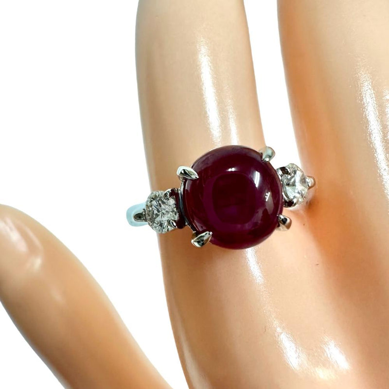 10号 スタールビー 4.65ct ダイヤモンド 計0.44ct リング・指輪 Pt900プラチナ 6.6g レディース
【中古】【真子質店】【NN】




【KIMo】