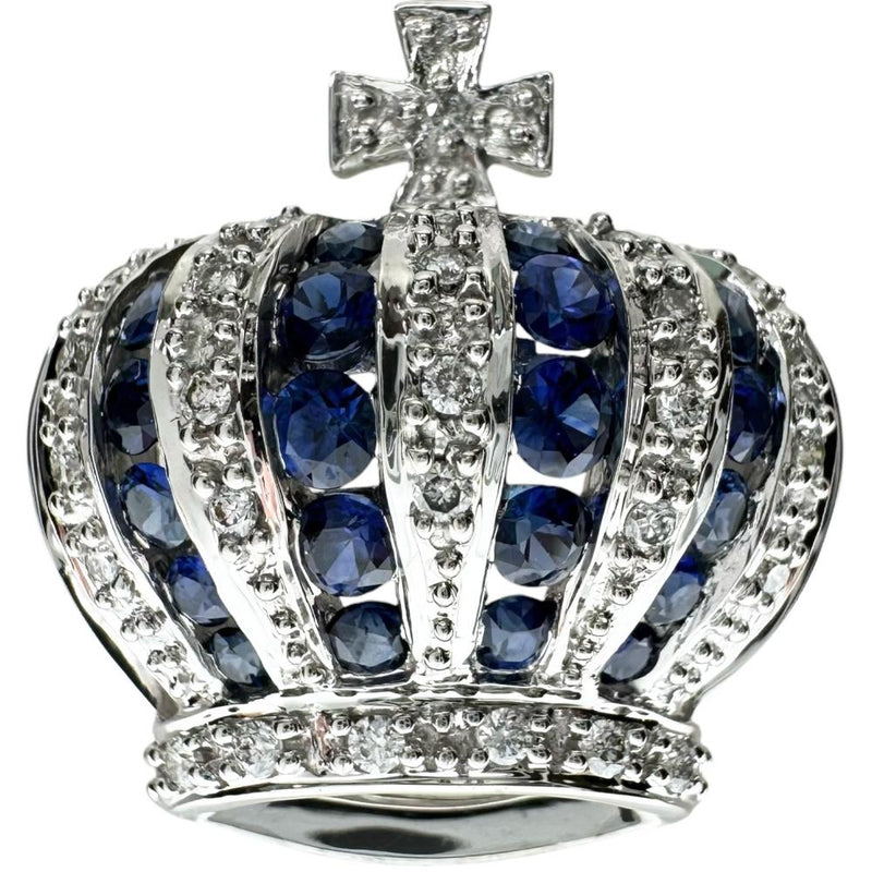 クラウン/王冠デザイン サファイア 1.20ct ダイヤモンド 0.20ct ペンダントトップ K18WGホワイトゴールド 18金 4.7g レディース
【中古】【真子質店】【NN】




【MoMox】