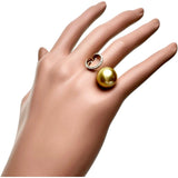 13号 ゴールデンパール(白蝶真珠)13ｍｍ ダイヤモンド 0.31ct リング・指輪 K18ゴールド 18金 8.0g レディース
【中古】【真子質店】【NN】、【ON】




【KIMo】