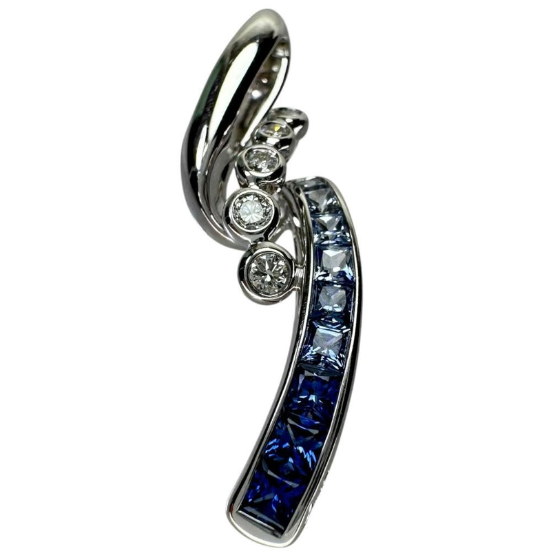【Jeunet/ジュネ】 グラデーション サファイア 0.70ct ダイヤモンド 0.12ct ペンダントトップ K18WGホワイトゴールド 18金 3.4g レディース
【中古】【真子質店】【NN】




【DIMi】