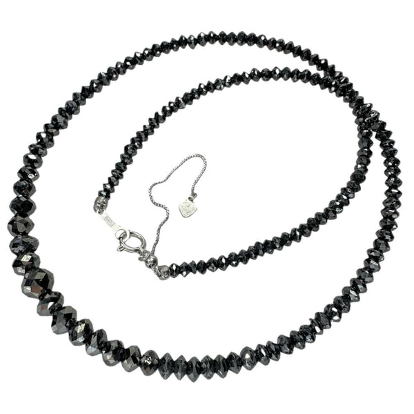 ブラックダイヤモンド 50.0ct ネックレス K18WGホワイトゴールド 18金 11.2g 47cm レディース
【中古】【真子質店】【NN】




【MoMiMa】