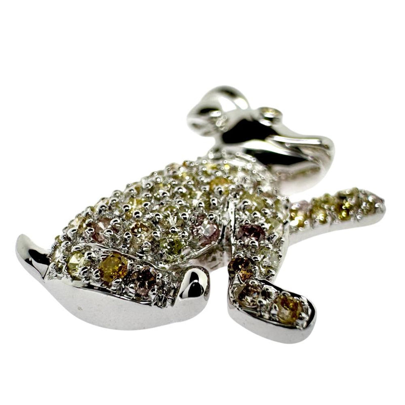 犬モチーフ マルチカラーダイヤモンド 計0.73ct ペンダントトップ K18WGホワイトゴールド 18金 4.2g レディース
【中古】【真子質店】【NN】




【YIY】