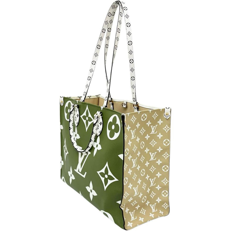 【LOUIS VUITTON/ルイ・ヴィトン】 オンザゴーGM モノグラムジャイアント M44571  トートバッグ ショルダーバッグ コーティングキャンバス カーキ/クリーム/ゴールド金具 レディース【中古】【真子質店】【BL】




【TDMoMa】