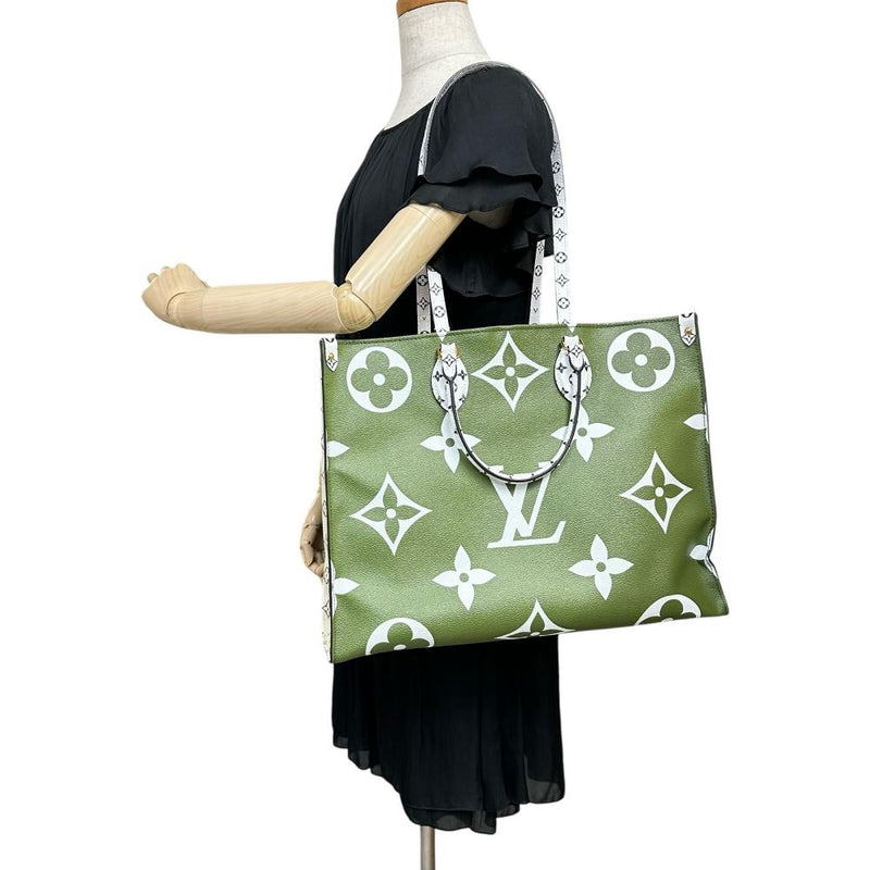 【LOUIS VUITTON/ルイ・ヴィトン】 オンザゴーGM モノグラムジャイアント M44571  トートバッグ ショルダーバッグ コーティングキャンバス カーキ/クリーム/ゴールド金具 レディース【中古】【真子質店】【BL】




【TDMoMa】