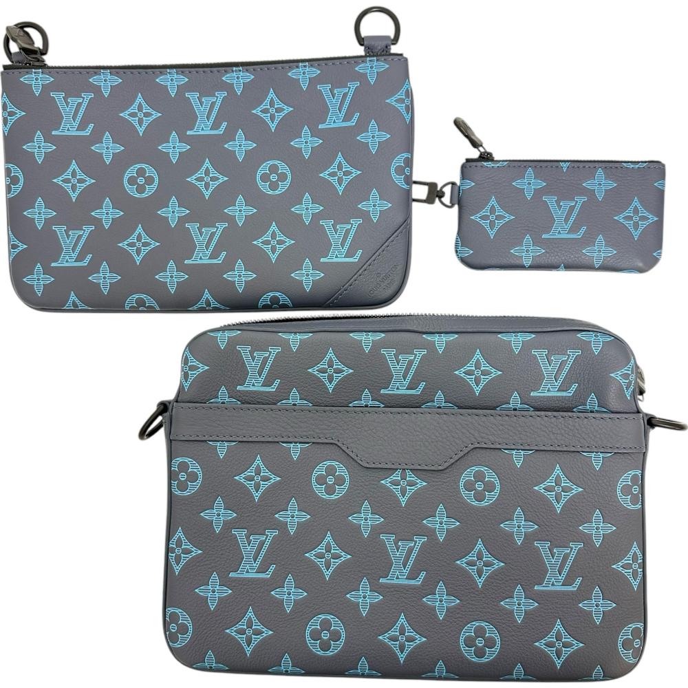 【LOUIS VUITTON/ルイ・ヴィトン】 トリオ・メッセンジャー モノグラムシャドウ M46604 ショルダーバッグ レザー ネイビーブルー メンズ【中古】【真子質店】【BL】




【TDMoMa】