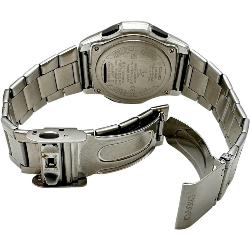 【CASIO/カシオ】 ウェーブセプター ソーラー WVA-M630 腕時計 ステンレススチール ソーラー電波 黒文字盤/銀ベルト メンズ
【中古】【真子質店】【NN】




【Tx】