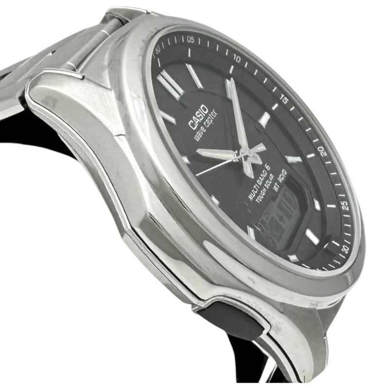 【CASIO/カシオ】 ウェーブセプター ソーラー WVA-M630 腕時計 ステンレススチール ソーラー電波 黒文字盤/銀ベルト メンズ
【中古】【真子質店】【NN】




【Tx】