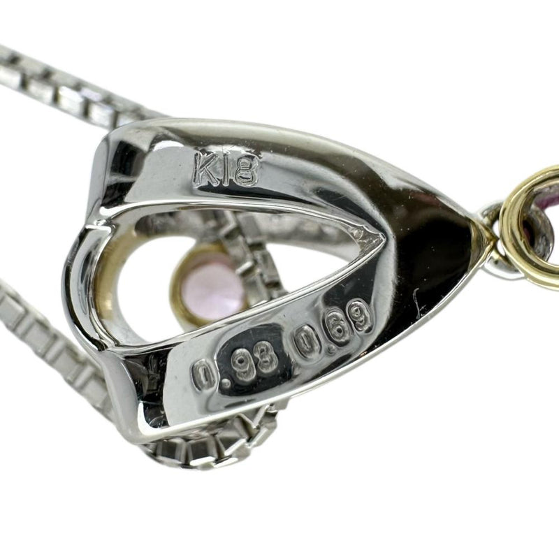 ピンクサファイア 0.93ct ダイヤモンド 0.69ct ネックレス K18WGホワイトゴールド 18金/K18YGイエローゴールド 18金 14.3g 45cm レディース
【中古】【真子質店】【NN】




【IMiMoS】
