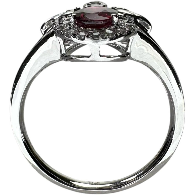 12号 ルベライト（レッドトルマリン） 0.596ct ダイヤモンド 0.076ct リング・指輪 K18WGホワイトゴールド 18金 4.2g レディース
【中古】【真子質店】【NN】




【DMiD】