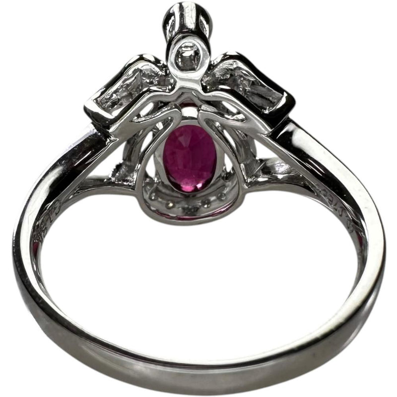 12号 ルベライト（レッドトルマリン） 0.596ct ダイヤモンド 0.076ct リング・指輪 K18WGホワイトゴールド 18金 4.2g レディース
【中古】【真子質店】【NN】




【DMiD】