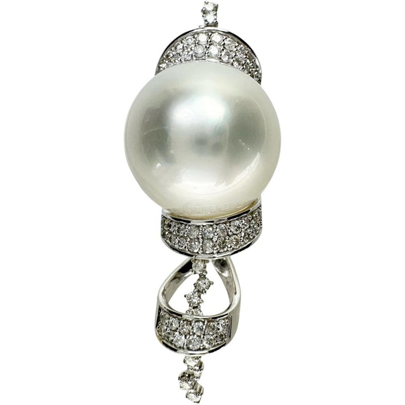 白蝶真珠(パール)約14.5mm ダイヤモンド 0.53ct ペンダントトップ K18WGホワイトゴールド 18金 9.7g レディース
【中古】【真子質店】【NN】




【YKI】