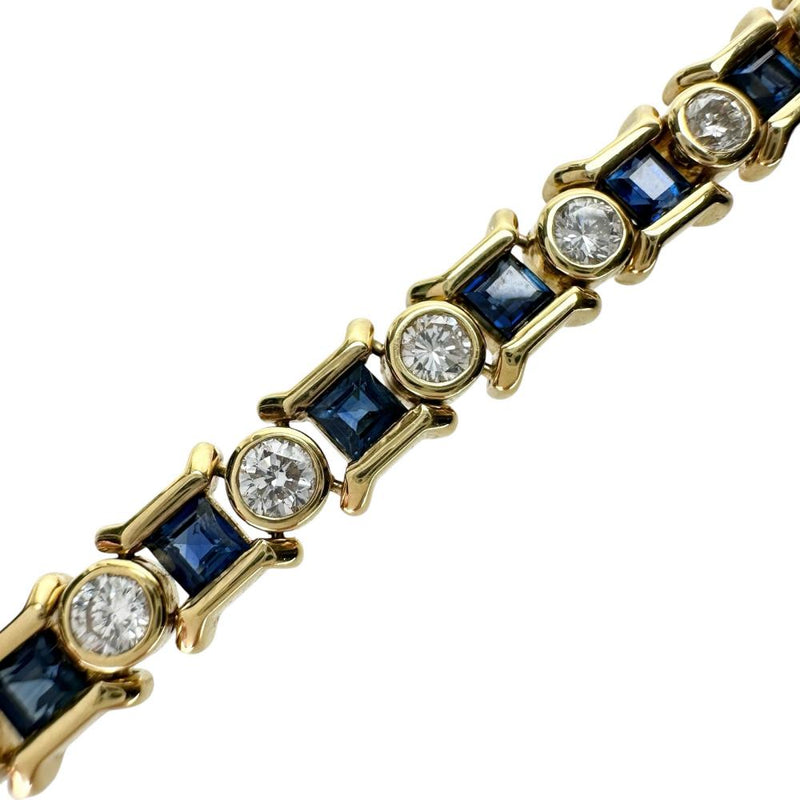 サファイア 4.57ct ダイヤモンド 2.60ct ブレスレット K18ゴールド 18金 26.6g 17.5cm レディース
【中古】【真子質店】【NN】




【MaDKY】