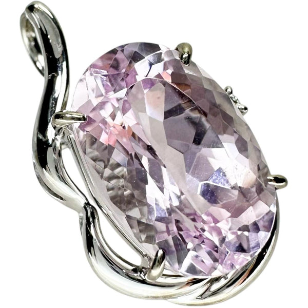 クンツァイト 8.1ct ダイヤモンド 0.03ct ペンダントトップ K18WGホワイトゴールド 18金 5.2g レディース
【中古】【真子質店】【NN】




【DDx】