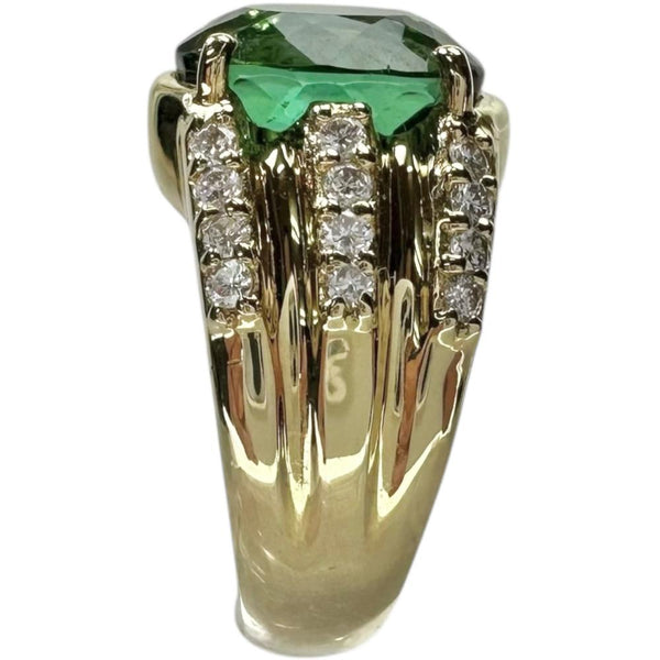 11.5号 グリーントルマリン 4.95ct ダイヤモンド 0.43ct リング・指輪 K18ゴールド 18金 10.5g レディース
【中古】【真子質店】【NN】




【ITIx】